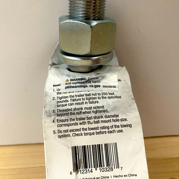 CURT Manufacturing 2” Trailer Ball Chrome #40033 - Picture 6 of 9